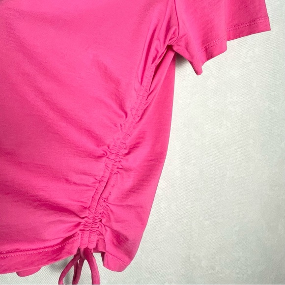 Veronica Beard | Crewneck | Short Sleeve | Tazi Tee |Crop Top - Picture 6 of 13